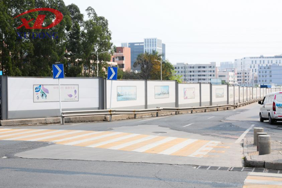 規(guī)范使用工程圍擋，筑好城市“安全墻”