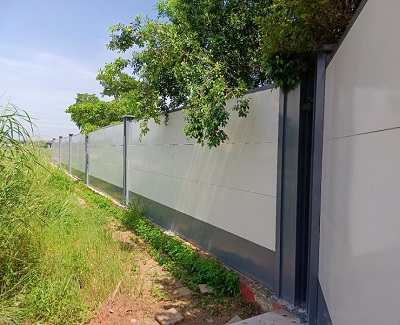 施工圍擋迎美麗變身，展現(xiàn)城市文明端口