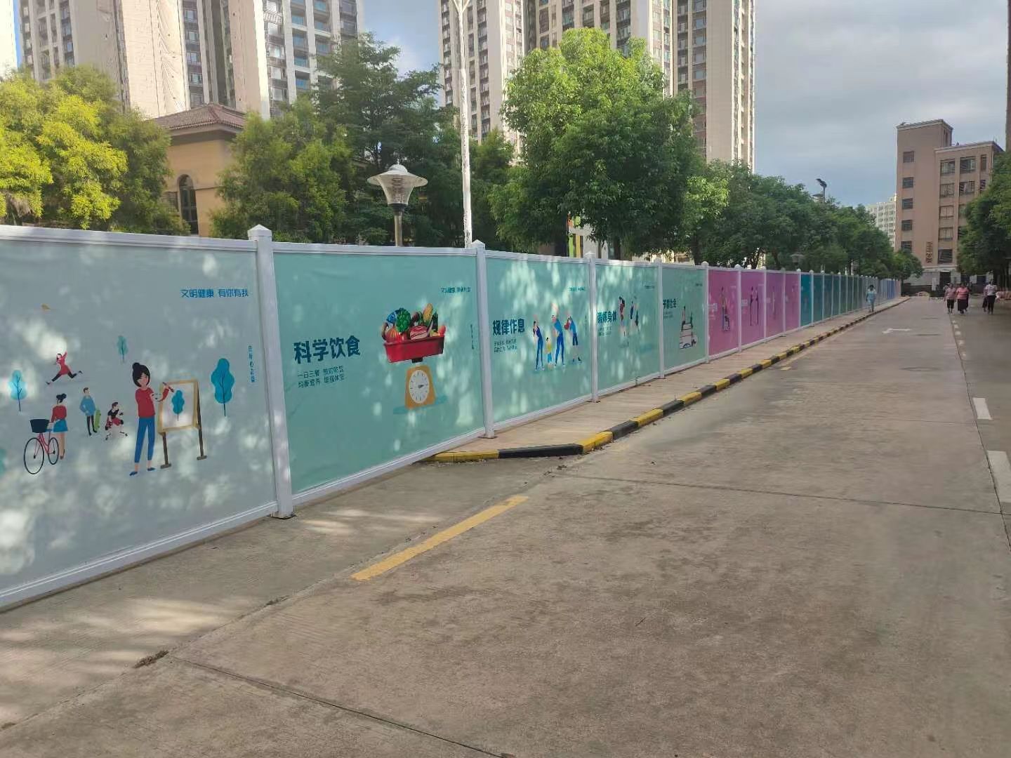 深圳a型圍擋多少錢？價格根據哪些因素來定？【旭東鋼構圍擋廠家】